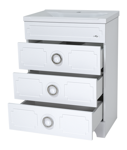 Тумба под раковину Misty Лейла Пр-Лей01100-013Я 98х39х82 напольная - фото 2