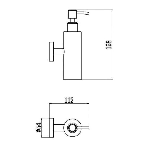 Дозатор для жидкого мыла Savol S-005631Q-1 - фото 3