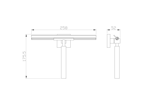Водосгон для стекол Wonzon & Woghand POLO WW-8923-BGM - фото 2