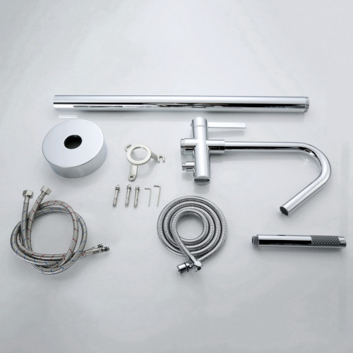 Смеситель Bond Circle B05-4900 напольный хром глянцевый - фото 5