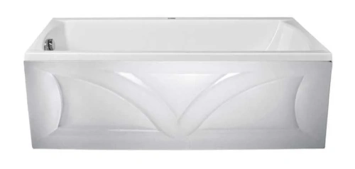 Ванна акриловая 1MarKa MODERN 01мод17570 175х70 пристенная прямоугольная без каркаса - фото 2