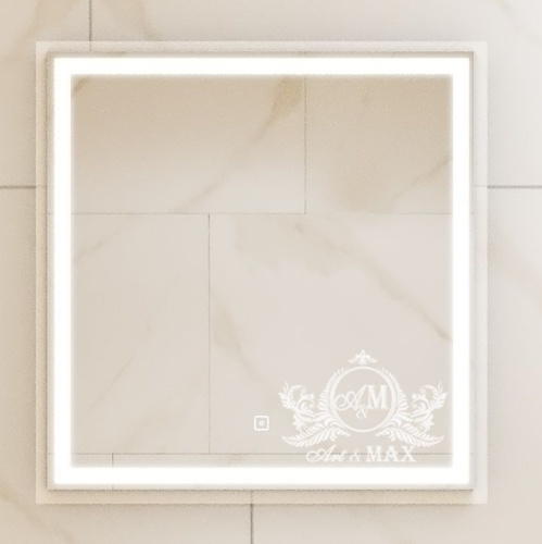 Зеркало в ванную Art&Max MONZA AM-Mon-800-800-DS-F 80х80 - фото 3