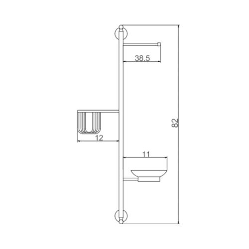 Стойка Savol S-00C08 - фото 3
