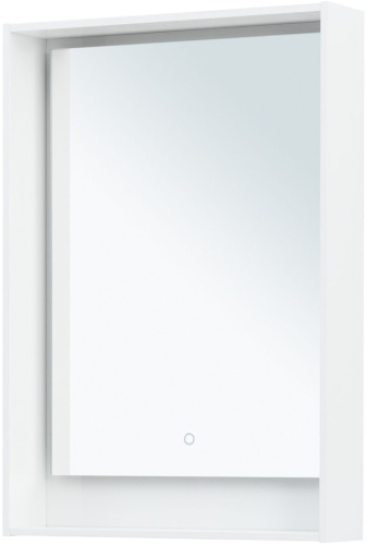 Зеркало в ванную Aquanet Милан 00306380 58х83 цвет белый - фото 3