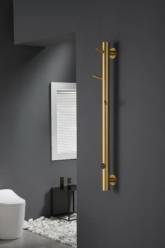 Полотенцесушитель Boheme OAK 724-BR подвесной электрический бронза - фото 2