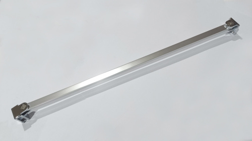 Душевая дверь Abber Zart AG08100 100х195 стекло прозрачное профиль хром глянцевый - фото 5