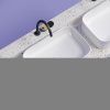 Раковина из сантехнического фарфора Ceramica Nova ELEMENT CN6053 60х40 накладная цвет белый без отверстий под смеситель