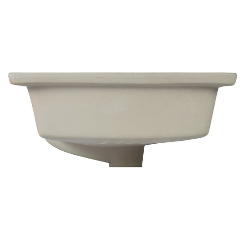 Раковина из сантехнического фарфора Bond Cube S99-500 51х40 встраиваемая цвет белый глянцевый - фото 5