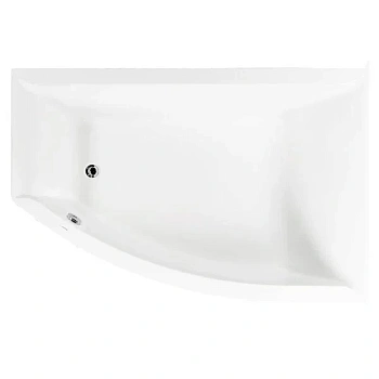 Ванна акриловая Vagnerplast Veronela VPBA160VEA3PX-04 160х105 пристенная асимметричная без каркаса