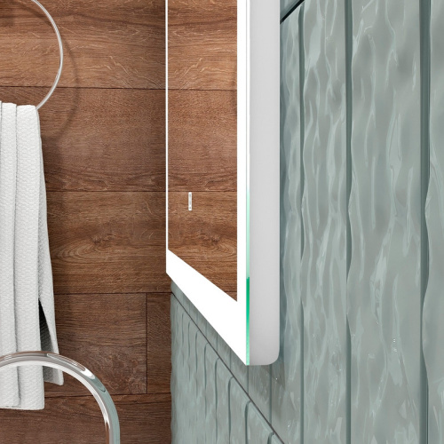 Зеркало в ванную Континент Sevilla ЗЛП73 60х80 цвет белый - фото 5