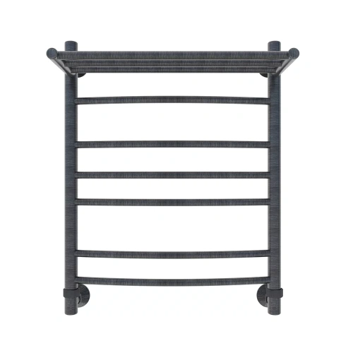 Полотенцесушитель Veconi Nemi-B N6050GR-B 50х60 водяной графит - фото 2