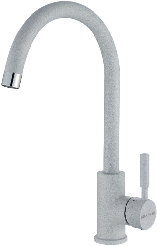 Смеситель для кухни Paulmark HOLSTEIN Ho212063-310 на раковину серый