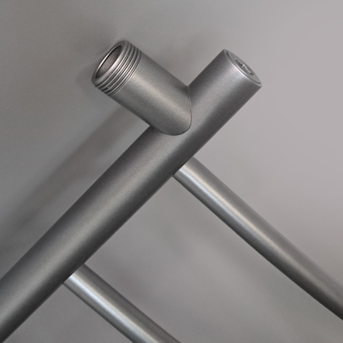 Полотенцесушитель Indigo Arc LASW70-40GFM-б/п-60 48х70 водяной графит - фото 3