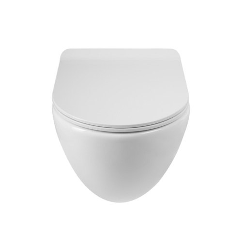 Чаша унитаза подвесная BelBagno AMANDA BB051CHR цвет белый без сиденья безободковая каскадный смыв - фото 5