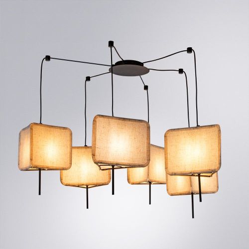 Люстра подвесная Arte Lamp Trixie (Триксие) A7084SP-6BK - фото 2