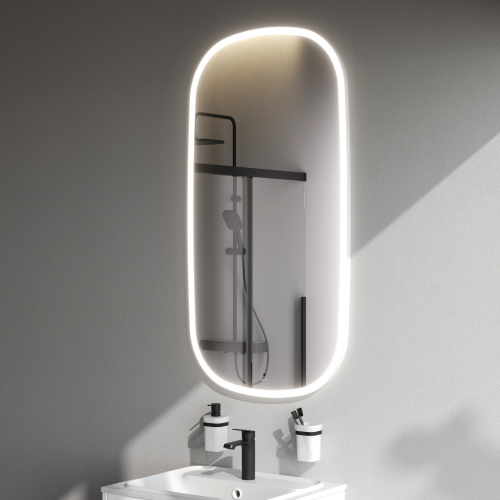 Зеркало в ванную Am.Pm Func M8FMOX0651WGH 65х124 цвет белый - фото 4