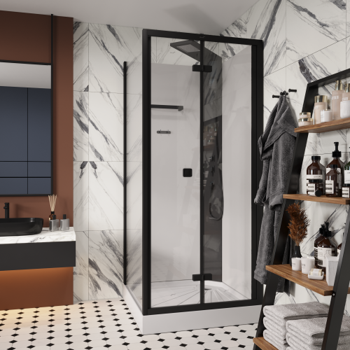 Душевая кабина Cerutti SPA BELLA90B 90х90 квадратная без крыши - фото 3