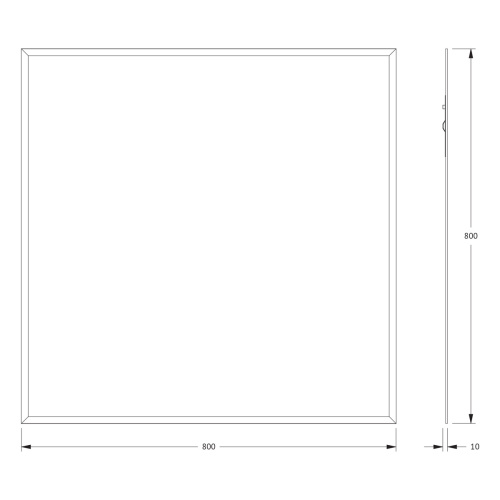 Зеркало в ванную Evoform Comfort BY 0921 80х80 - фото 2
