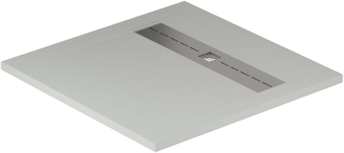 Душевой поддон Allen Brau Infinity 8.21001-PWM 90х90 искусственный камень зеленый без каркаса - фото 2