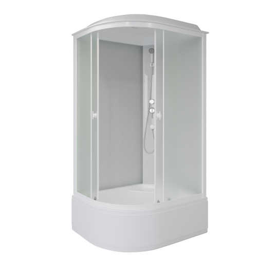 Душевая кабина Niagara Promo P90/80/40R/MT 90х80 асимметричная с крышей ориентация правая - фото 2