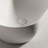 Раковина из сантехнического фарфора Ceramica Nova TWIST CN12001MW 50х30 накладная цвет белый