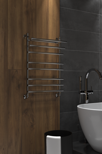 Полотенцесушитель Indigo Just Shelf LJSHW80-40 45х80 водяной хром - фото 5