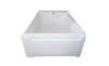 Ванна акриловая Royal Bath TRIUMPH RB665100SB 180х120 пристенная прямоугольная с каркасом
