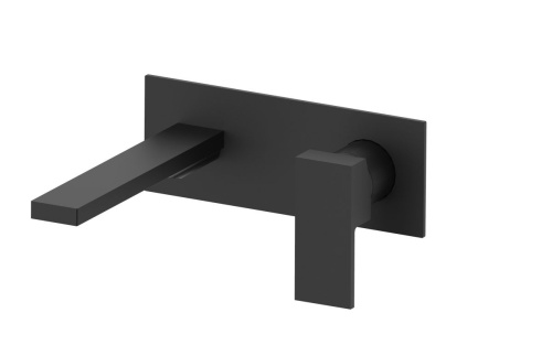 Смеситель AQG Bold 01BOC170NG встраиваемый в стену черный матовый