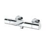 Смеситель для ванны Toto SHOWERS TBV01402R настенный хром с термостатом