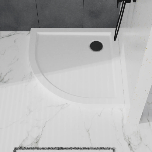 Душевой поддон Vincea H50 VST-5AQ-9090 90х90 акрил белый с каркасом - фото 2