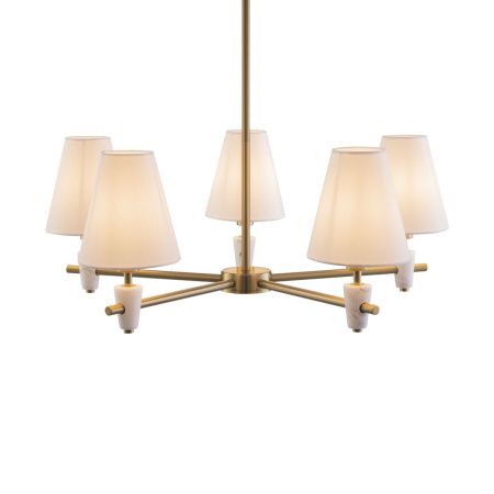 Люстра на штанге Freya Pietra FR5371CL-05BS