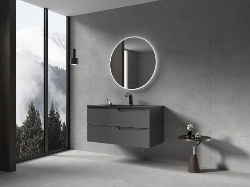 Тумба с раковиной Parly Rhea Rhea100 99х47х50 подвесная