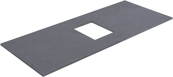 Столешница Allen Brau Priority 1.31011.G 96х41 накладная цвет серый