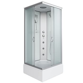 Душевая кабина Niagara Classic 11081424G 90х90 квадратная с крышей ориентация универсальная