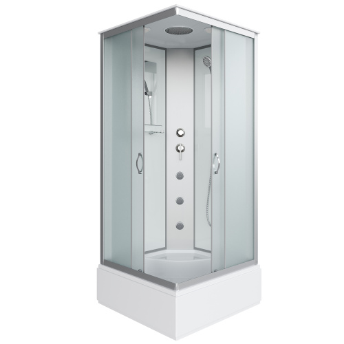 Душевая кабина Niagara Classic 11081424G 90х90 квадратная с крышей ориентация универсальная