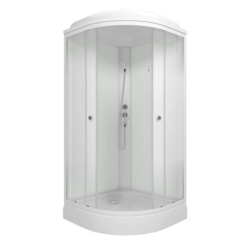 Душевая кабина Тритон Лайт Щ0000061831 100х100 четверть круга с крышей ориентация универсальная - фото 4