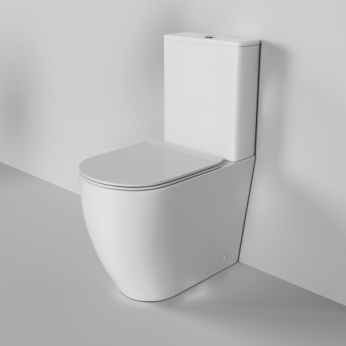 Унитаз напольный с бачком Grossman Style GR-4473S белый глянцевый с сиденьем микролифт безободковый каскадный смыв - фото 2