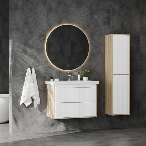 Тумба под раковину Onika Дайлер 108062 77х44х57 подвесная - фото 5