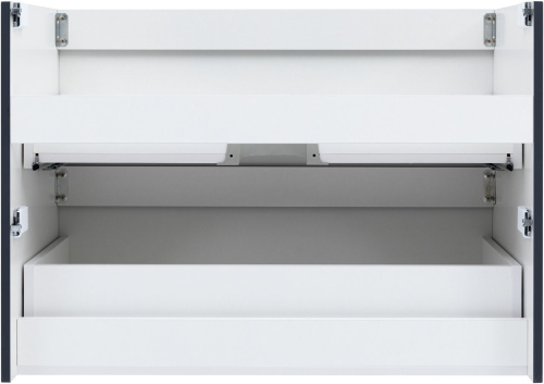 Тумба под раковину Aquanet Джейн (Flat) 00335430 90х46х64 подвесная цвет синий - фото 4