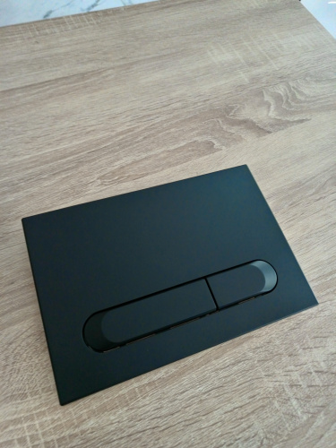 Клавиша смыва механическая KK POL M09 350/PPC/076-00-00 цвет черный матовый - фото 2