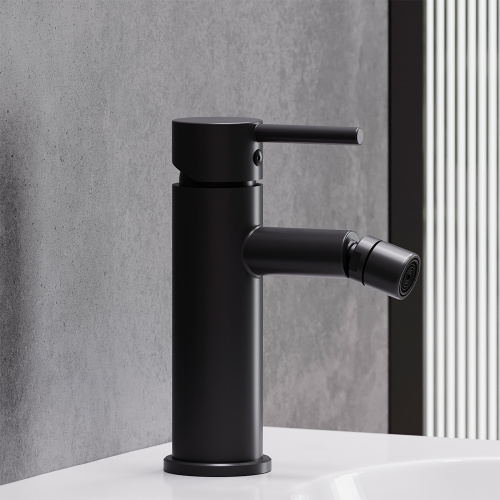 Смеситель Damixa Scandinavian Pure 360240300 на биде черный - фото 4