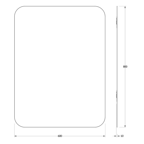 Зеркало в ванную Evoform Primary BY 0128 60х80 - фото 2