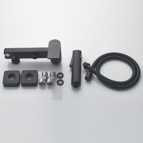 Гигиенический душ со смесителем Shevanik S4105H-1 черный - фото 4