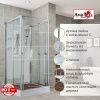 Душевая кабина AvaCan V V2010N 100х100 квадратная без крыши ориентация универсальная