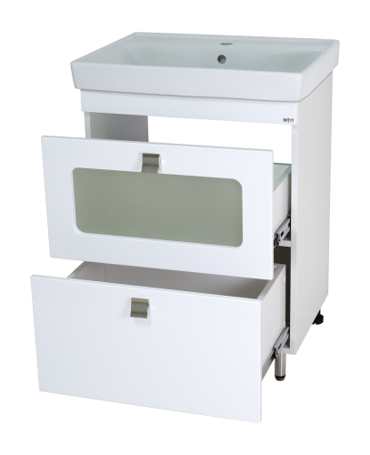 Тумба под раковину Misty Урал Э-Ура-01060-0212Я 58х44х70 напольная - фото 2
