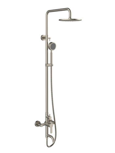 Душевая стойка Orange Steel M99-911ni настенная цвет никель - фото 2