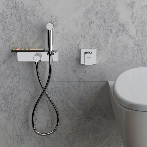 Гигиенический душ со смесителем Daniel SK646Z4DCTCR хром - фото 3