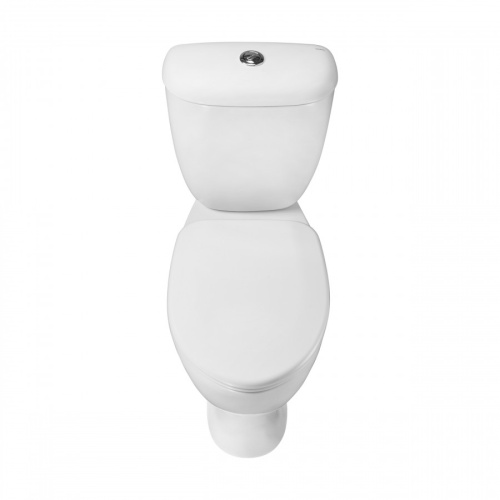 Унитаз-компакт напольный с бачком Santeri Воротынский 1P4017S0000BF белый с сиденьем каскадный смыв - фото 4