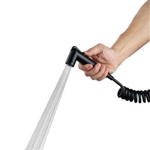 Гигиенический душ без смесителя Orange HS011bk черный - фото 3