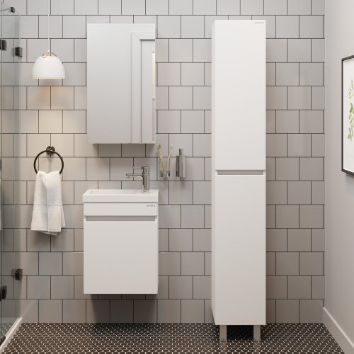 Тумба под раковину Onika Милтон 104513 44х24х56 подвесная - фото 5